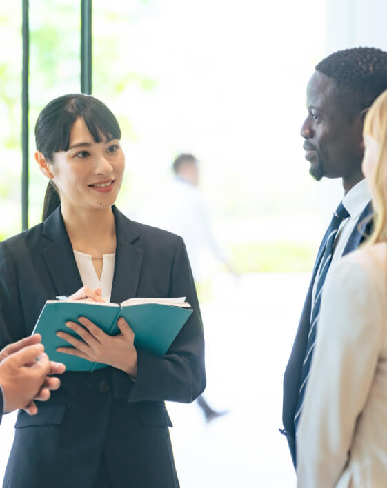 外国人とコミュニケーション