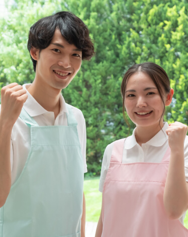 男性・女性清掃スタッフ