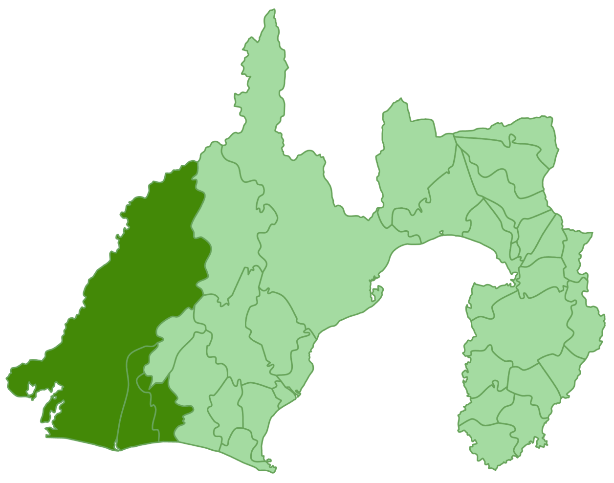 静岡県地図